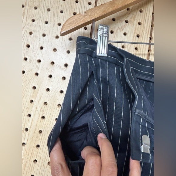 MaxMara Black Stripe Trousers - Picture 5 of 6